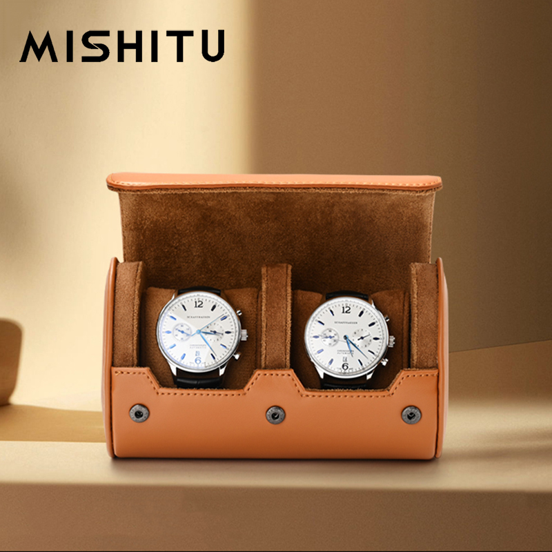Jewelry Box That Holds Watches - Mishitu 1/2/3-slot relógio de armazenamento rolo