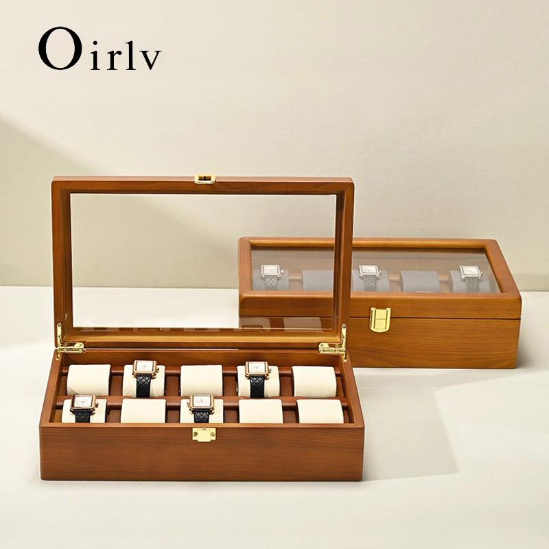 Jewelry Box That Holds Watches - Oirlv 10 grades caixa de relógio