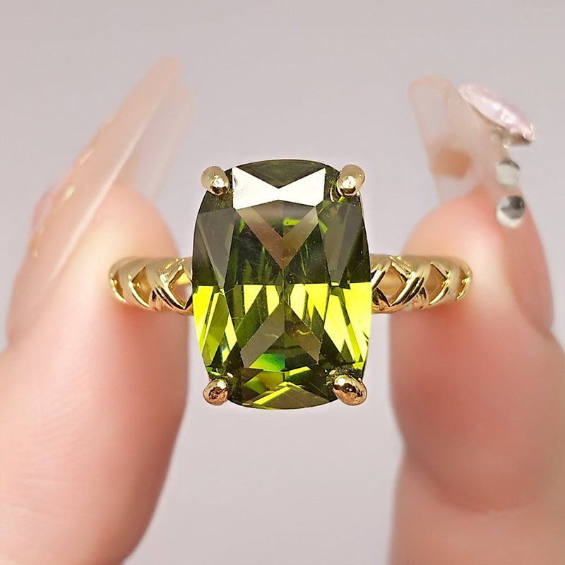 Anéis de abertura de pedra qua - Birthstone Ring Set avaliação e preço
