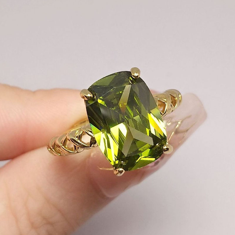 Anéis de abertura de pedra qua - Birthstone Ring Set avaliação e preço