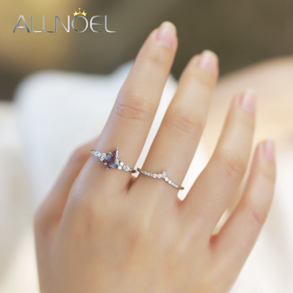 Allnoel kite corte 0.91ct alex - Birthstone Ring Set avaliação e preço