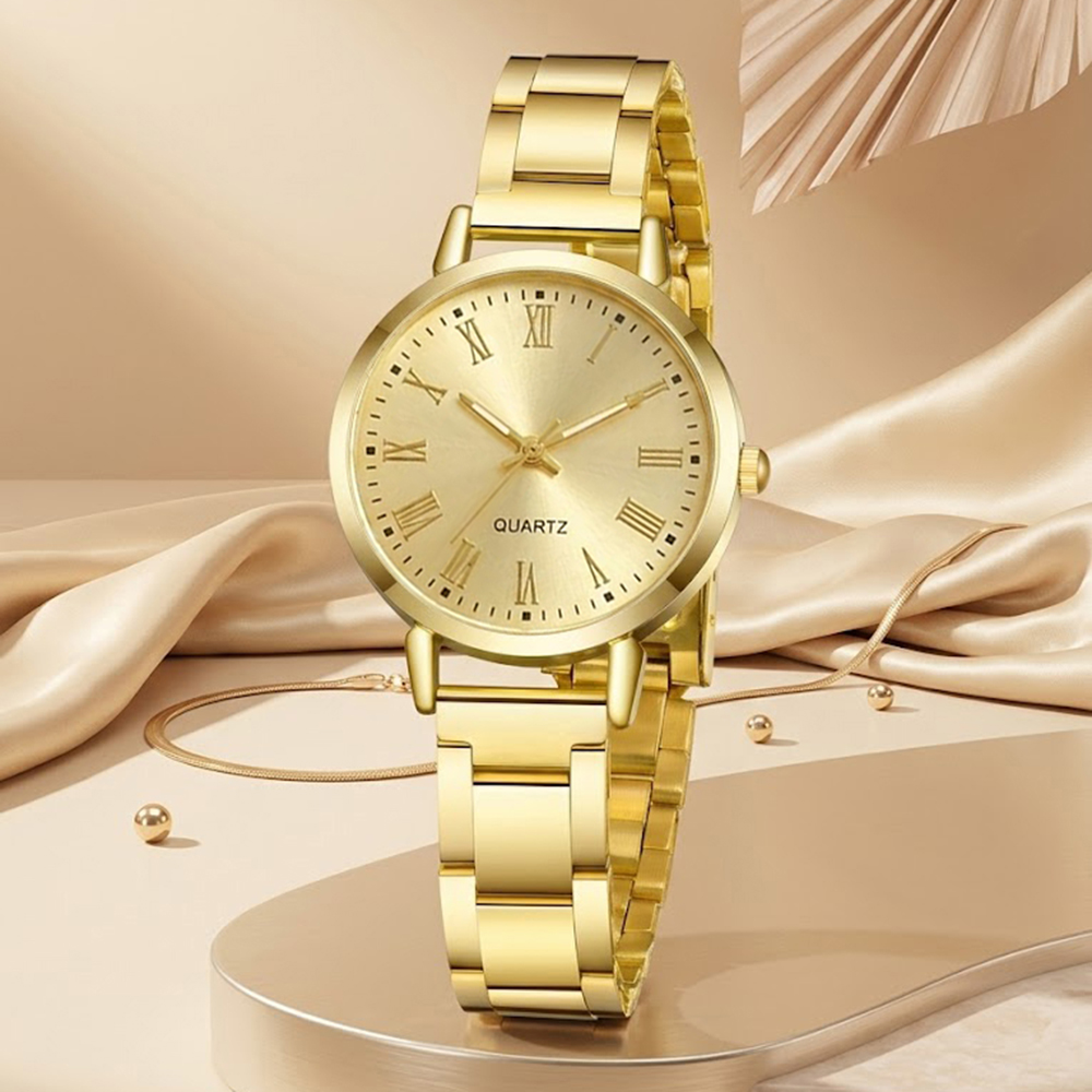 Conjunto de 5 Peças de Relógio - Jewelry Watches Luxury avaliação e preço