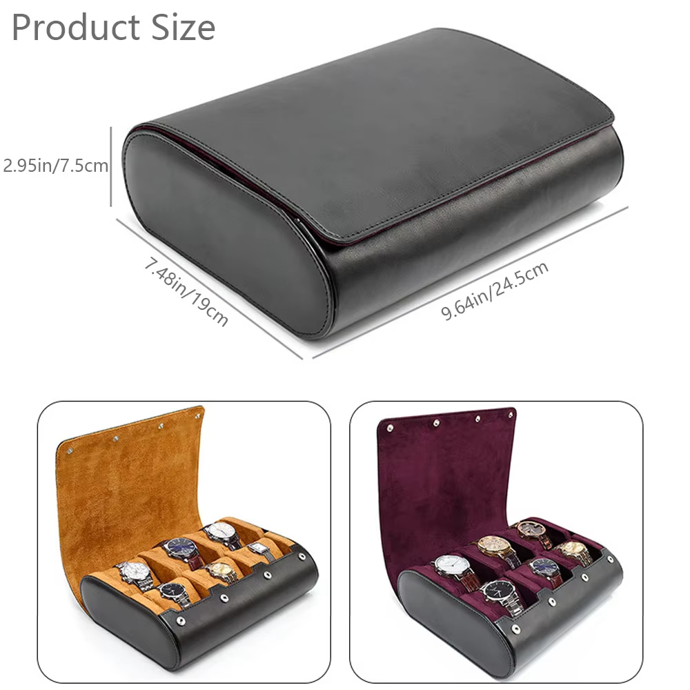 Estojo de Viagem para Relógios - Watch Display Box avaliação e preço