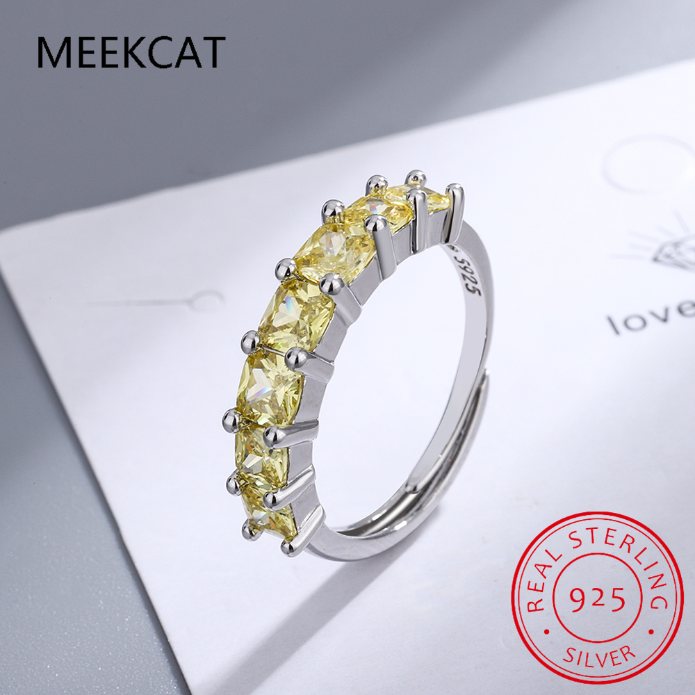 Anel de Prata 925 com Citrino  - Birthstone Ring Set avaliação e preço