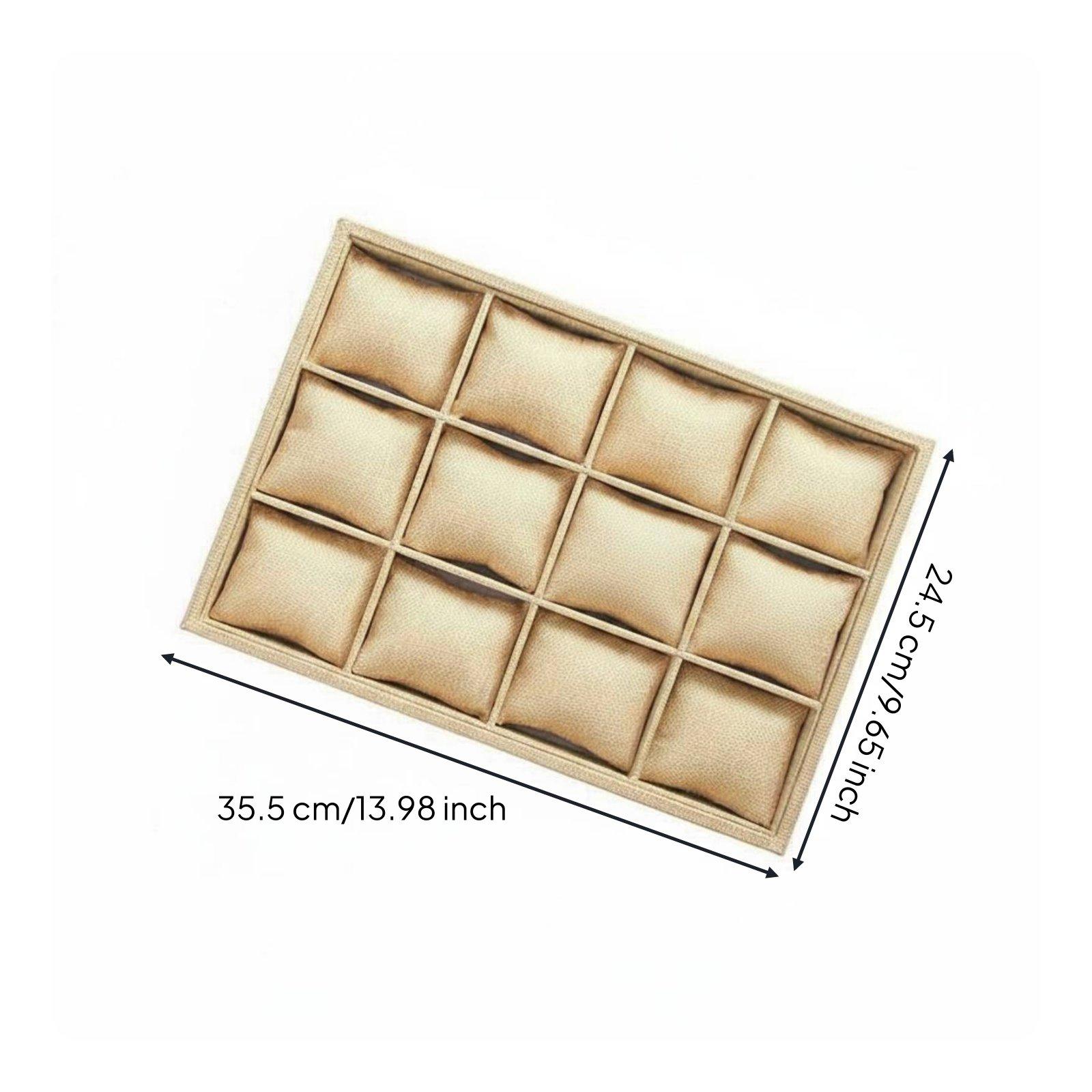 Organizador de Joias em Tecido - Jewelry Box Watches Bracelets avaliação e preço