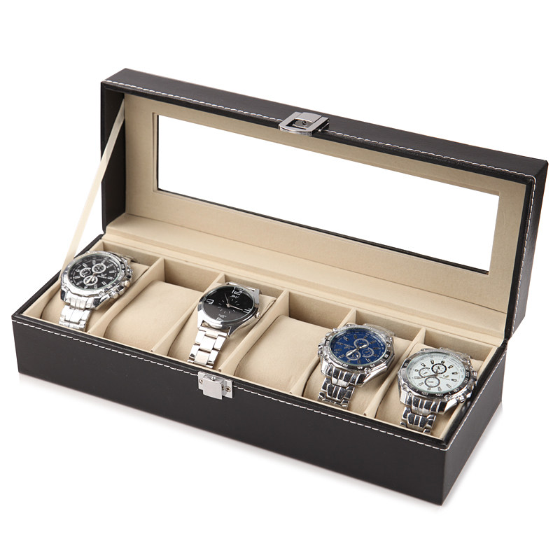 Caixa de Armazenamento de Reló - Jewelry Box Watches Bracelets avaliação e preço