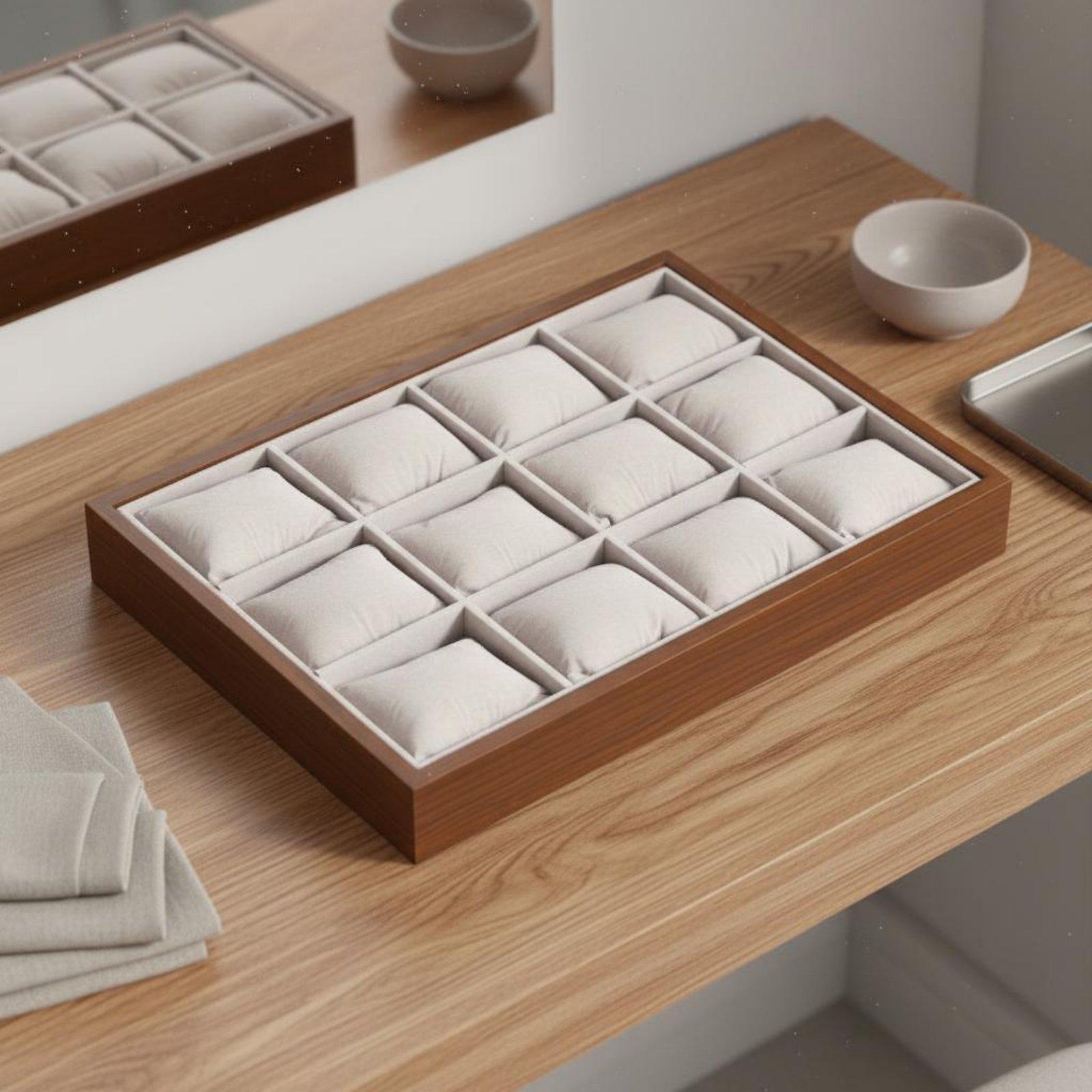 Caixa Organizadora de Relógios - Watch Display Box avaliação e preço