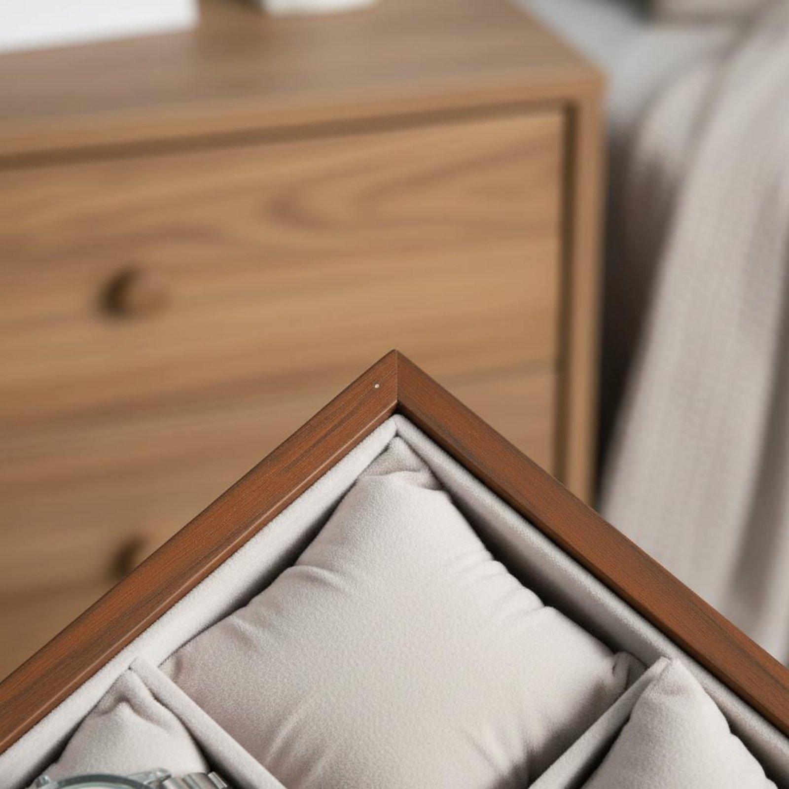 Caixa Organizadora de Relógios - Watch Display Box avaliação e preço