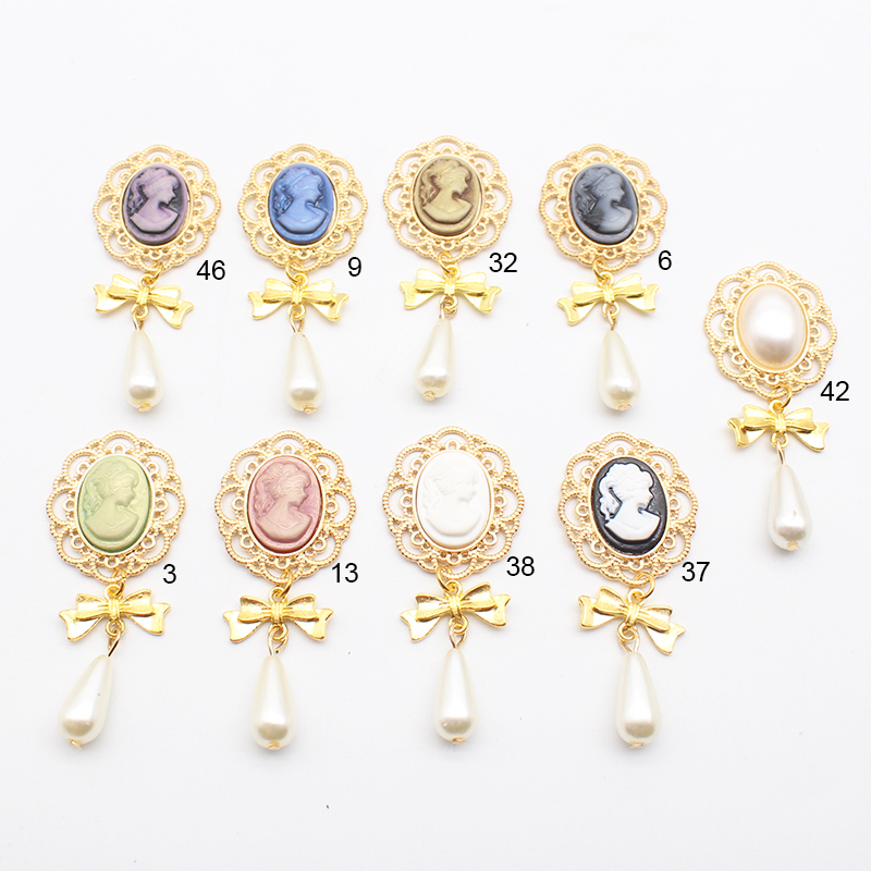 Novidade em Moda: 10 Peças/Lot - Pearl Stud Earrings avaliação e preço