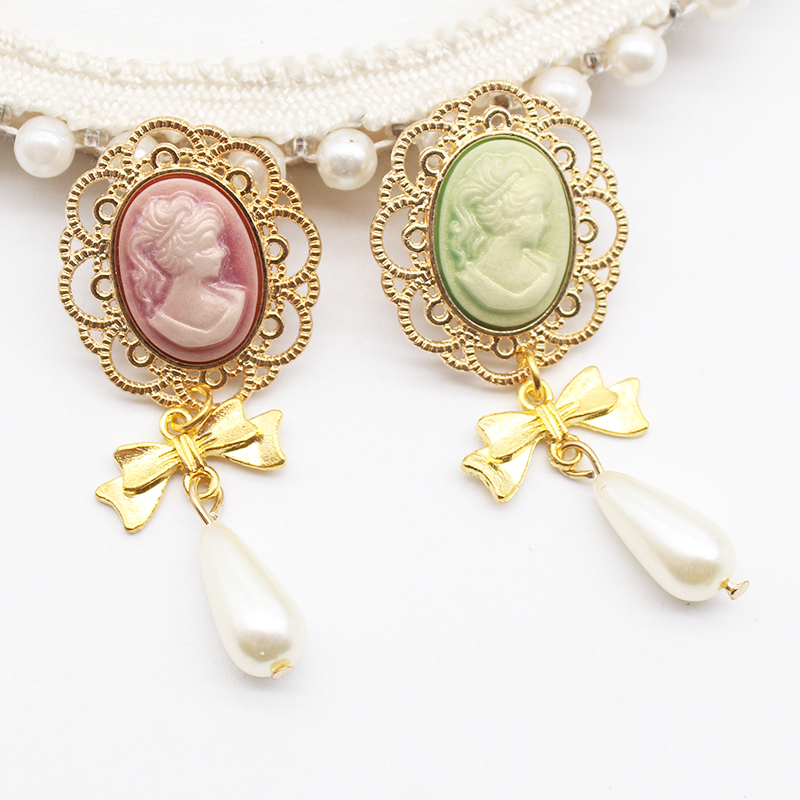 Novidade em Moda: 10 Peças/Lot - Pearl Stud Earrings avaliação e preço