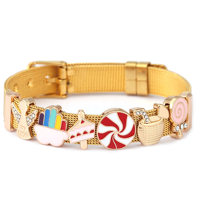 Pulseiras de malha de aço inox - Jewelry Watches For Kids avaliação e preço