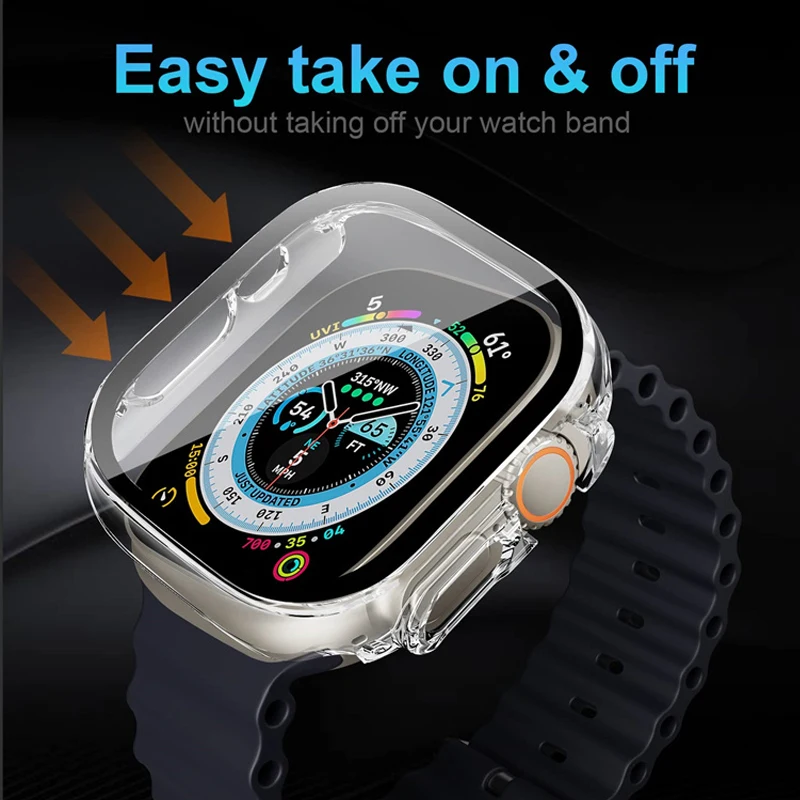 Vidro + capa para apple watch  - Jewelry Box That Holds Watches avaliação e preço