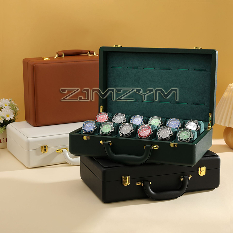Caixa para 12 Relógios, Estojo - Watch Display Box avaliação e preço