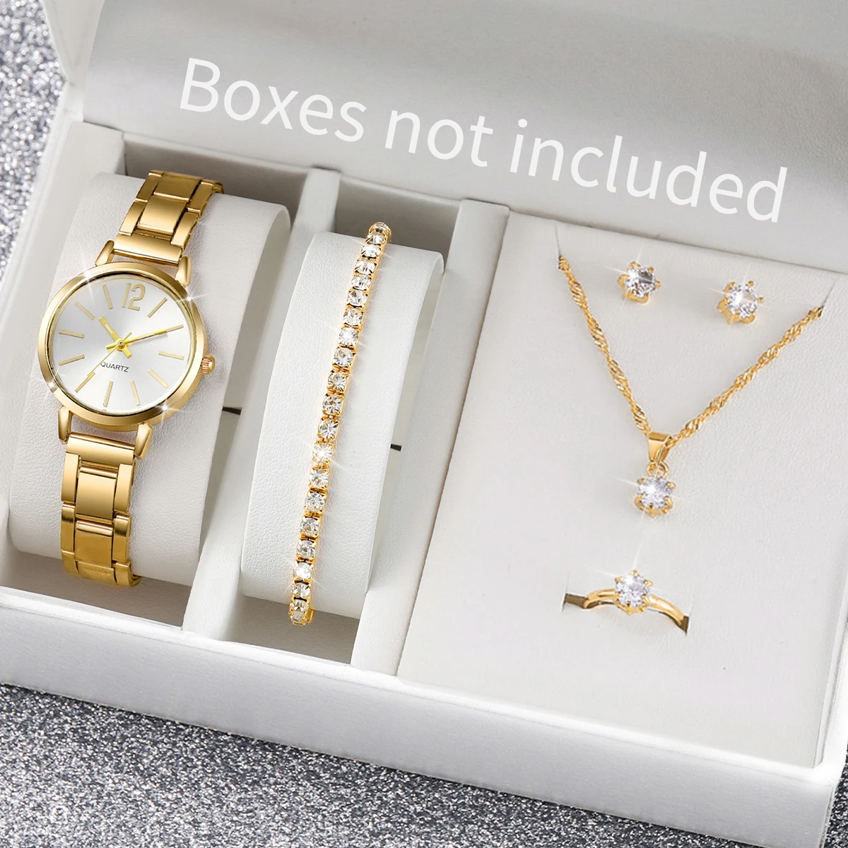 Conjunto de relógios femininos - Jewelry Watches For Kids avaliação e preço