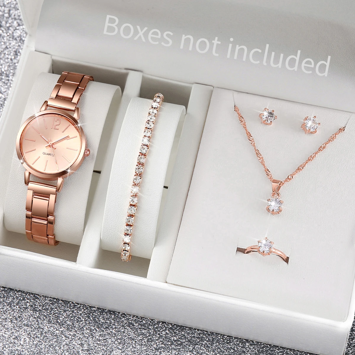 Conjunto de relógios femininos - Jewelry Watches For Kids avaliação e preço